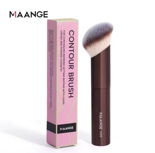 Pennello angolato per contouring e fondotinta